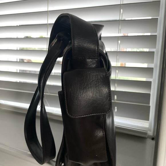 💯 Coach | Men’s Brown Leather Messenger Bag - Picture 6 of 16